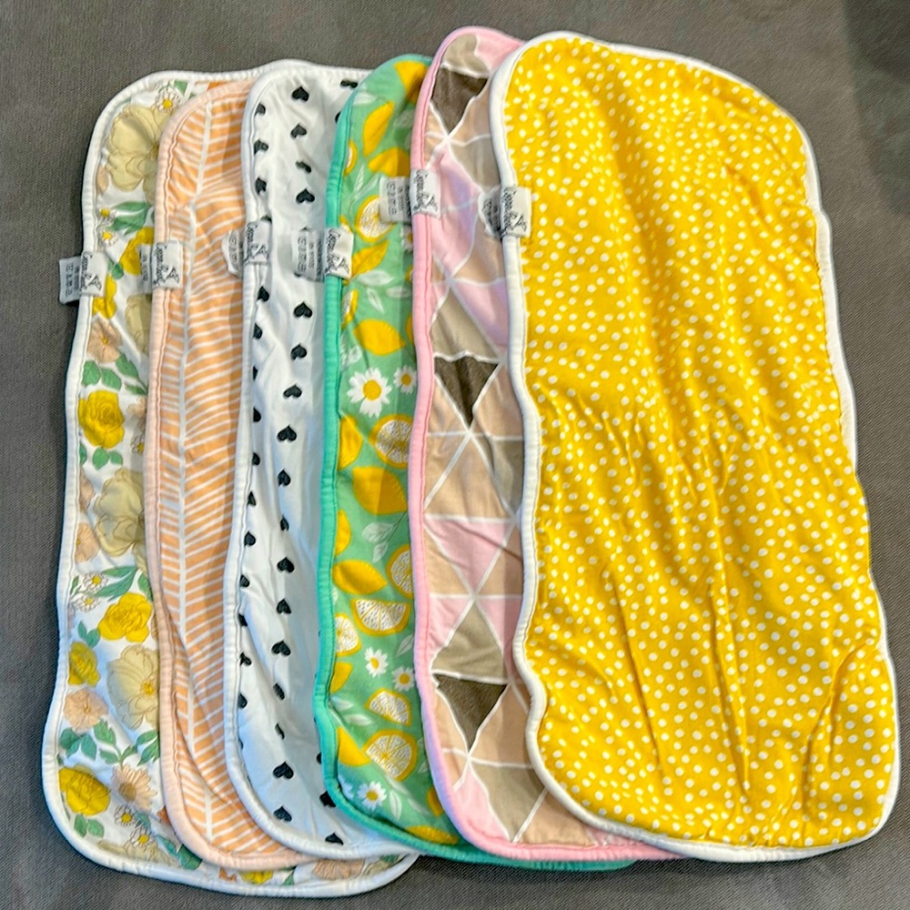 Copper Pearl Premium Baby Burp Cloths